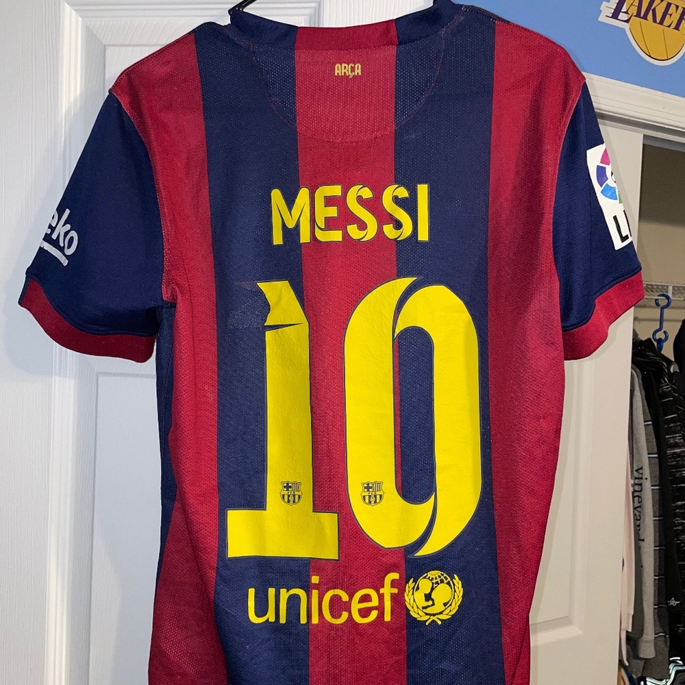 Lionel Messi Barcelona Jersey